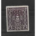 Austria.SG503 200k Purple.Mounted Mint.Aug22