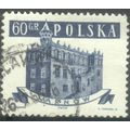Poland 1958 - SG1048 - 60g blue - Town Hall, Ta...