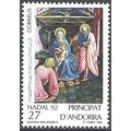 Andorra Español 1992 Michel 230 Neuf ** Cote (2...