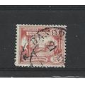 Burma.SG145 30p Elephant hauling log (Red).Fine...