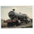 Collett Steam Locomotive 2884 Railway Postcard ...