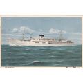 Swedish Lloyd S.S. Patricia Ocean Liner Shippin...