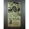 1940 Nabisco Ritz Crackers Ad - America's Choice