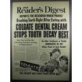 1950 Colgate Ribbon Dental Cream Ad - After Eating