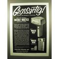 1960 Mini Metz 107 and 106 Flash Ad - Grossartig