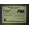 1990 Summit Industries Jardine Sonicore Exhaust Systems Ad