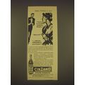 1955 Cinzano Vermouth Ad - You're in excellent ...