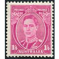Australia 1938 1s 4d pale magenta SG 175 unused