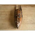 Wooden / Treen Carved Tribal Mask Wall Hanging