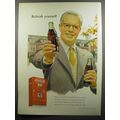 1952 Coca-Cola Soda Ad - Refresh yourself
