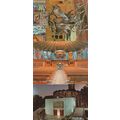 Chua Lang Tran Quoc Pagoda 3x Chinese Postcard s