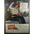 1952 Rheingold Beer Ad - My beer is Rheingold - Ski Lift