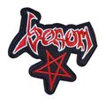 Venom Black Metal Patch Iron On 7.3 x 7.1 cm Ro...