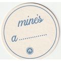 BEER MAT - CAMDEN TOWN BREWERY - MINE'S A ........