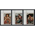 Penrhyn Paintings by Raphael Christmas 3v Corne...