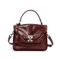 Genuine Leather Women Shoulder Handbag Tote Hob...