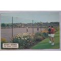 1965 postcard Butlins Skegness - The Tennis Courts