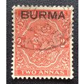 Burma 1937 SG 5 USED