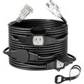 25FT 14 Gauge Outdoor Power Extension Cord,Four...