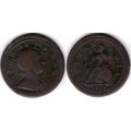 Great Britain. George I. Halfpenny 1724. dy21067