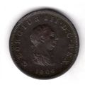Great Britain. George III. Halfpenny 1806. dy19842