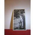 toddler on a bike photograph c.1940s =