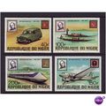 NIGER 1979 TRANSPORT/ ROWLAND HILL SET 4 VALS U...