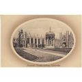 Sepia Postcard - Fountain Court Trinity College...