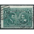 Canada 1908 SG189 1c Blue-Green Quebec Tercente...