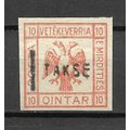 Albania 1914 Mirdites - 10q ovp TAKSE MNH A0065