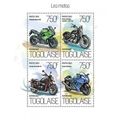 TOGO 2013 SHEET MNH MOTORCYCLES MOTOCICLETAS MO...