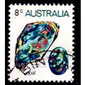 Australia 1973 Minerals Gemstones Opal 8c Used ...