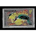 NIGERIA 1965 1s BLUE BRESTED KINGFISHERS SG 227...