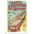 Advertising LIVERPOOL OVERHEAD RAILWAY Postcard...