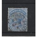 Trinidad.SG108 2 1/2d Bright Blue.Fine Used.Aug24k