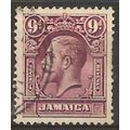 Jamaica 1929 SG110 9d Maroon Fine Used ..