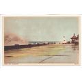 Rough Sea Cleveleys Postcard Lancashire CL14
