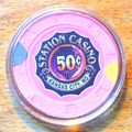 50 Cent Station Casino Chip - Kansas City, Miss...