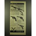 1959 High Standard Guns Ad - Sentinel, Double-Nine and Sport-King