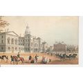 Unused GB Art Card - "The Horse Guards" lithogr...