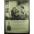 1959 House of Lords Scotch Ad - Favorite with B...