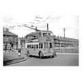 pu0573 - Bradford Trolleybus 758 at Saltaire - ...