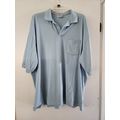 Stedman Hanes Light Blue Men's Cotton Poly Shor...