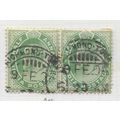 INDIA 1902 KE7 HALF ANNA HORIZONTAL PAIR RICHMO...