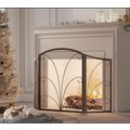 Kingson 3-Panel Arched Childproof Fireplace Screen