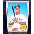 ADRIAN BELTRE 2017 TOPPS HERITAGE BASEBALL CARD...