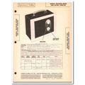 general television model 26b5 5-tube am radio s...
