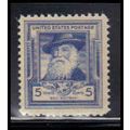 867 5c Walt Whitman Fine MNH KA2852