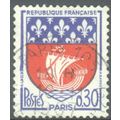 France 1960 - SG1499f - 30c "Paris" Arms - used 6