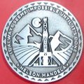 Nelson Mandela. Challenge Coin. Souvenir. 2". 18b.